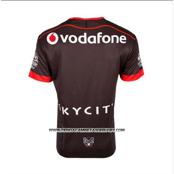 Camiseta Nueva Zelandia Warriors Rugby 2017 Local Negro
